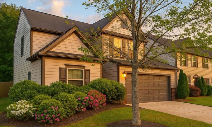 Oakwood House | Luxe 4 Bed Retreat: Sleeps 8 & Mins Lake Lanier