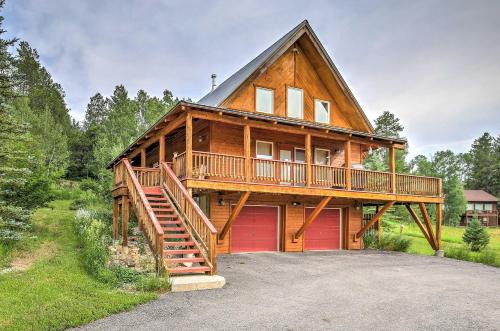 Alpine House | Luxe Alpine Cabin with Wraparound Deck and Mtn Views!