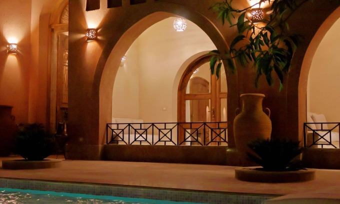 Luxor House | Luxe Ground Floor Suite at Malkata House: Pool & Dine