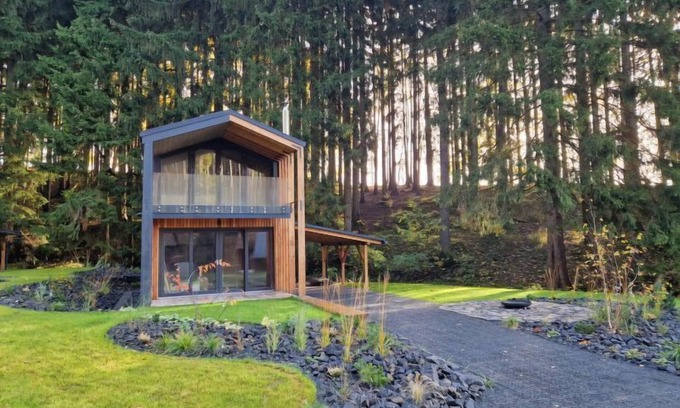 Mlade Buky House | Luxe Timber Lodge & Pet Retreat by Interhome