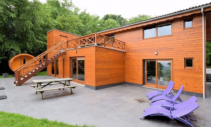 Sevry Ski Chalet | Luxurious Chalet in Beauraing with Sauna