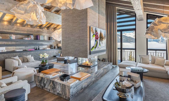 Courchevel Ski Chalet | Luxurious Chalet in Courchevel with Pool, Cinema, Sauna, Chef & Butler, Near Ski Lifts