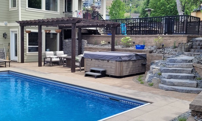 Southwest Mission House | Luxurious home with heated pool, hot tub- minutes to wineries and many beaches