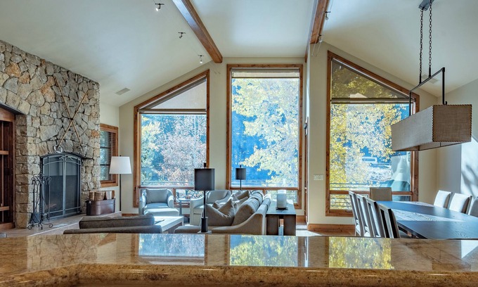 Warm Springs House | Luxurious Property with Spectacular Bald Mountain Views