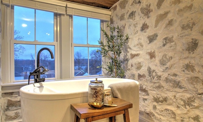 St. Charles House | Luxurious, spa-like retreat steps from Main St.