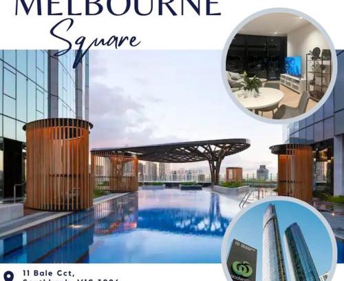 Southbank Apartment | Luxury 3 Bed 2 Bath + car park at Melbourne Square