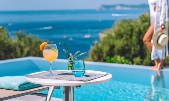 Sivota Villa | Luxury 3 BR Villa Benedetta in Sivota Thesprotias offering privacy and sea views