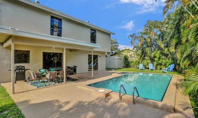 Delray Beach House | Luxury 3BR Home w/Private Pool and Game Room