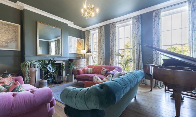 Montpellier House | Luxury 4-Bed Regency Townhouse Overlooking Montpel