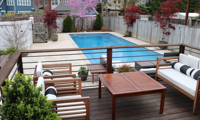 Crestwood House | Luxury 4 BR Private Home in Crestwood NW w/40' Heated Pool