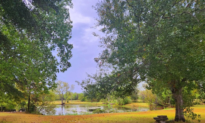 Pearland House | Luxury 5-acre 4BD private pool and own lake with fishing - sleeps 10