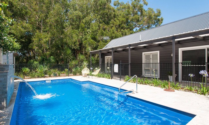 Salamander Bay House | Luxury Couples Retreat with Heated Private Pool in Salamander Bay