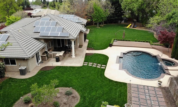 Chico House | Luxury Home with Pool, Game Room, Outdoor Gym on 1 acre manicured lot
