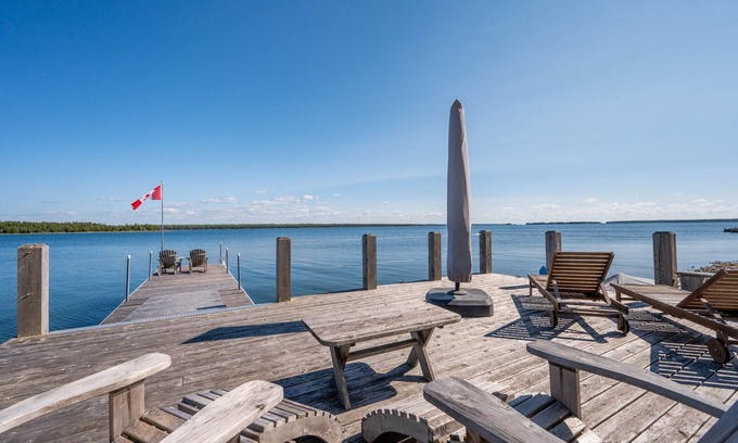 Stokes Bay Villa | Luxury Lake Huron Retreat + Peloton & Dock