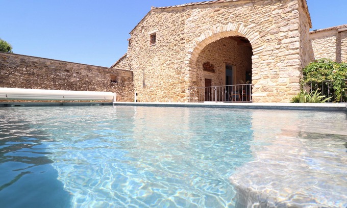 Mejannes-les-Ales House | Luxury Mas 6bed + 6bath + SPA + heated pool + large garden