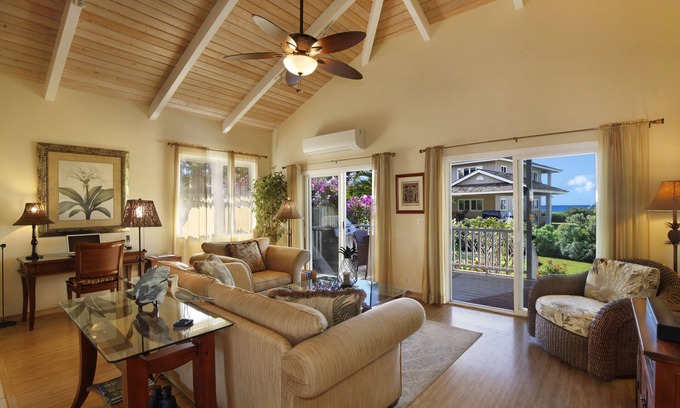Kekaha House | Luxury OCEAN VIEW Home.Miles of Beach, Sunsets - FULL HOUSE A/C - TVNCU #1076