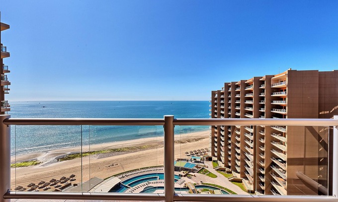 Puerto Penasco Condo | Luxury Ocean View Phase 2 Condo in Cabrillo Building. 2 Br +Bunkroom, 2 bath.