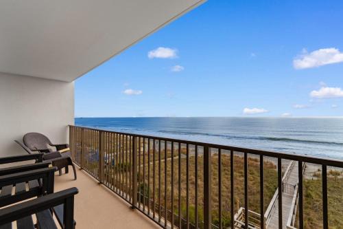 Cherry Grove Beach Apartment | Luxury Oceanfront Condo with Pools, Hot Tub, Gym & Grill by myBeach Vacation Rentals