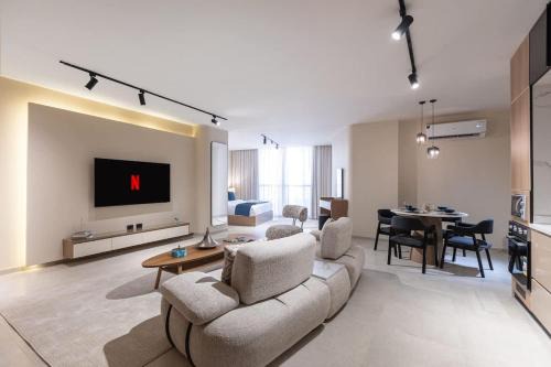 New Cairo Apartment | Luxury Smart Studio King Bed By Beithady BH-26-103