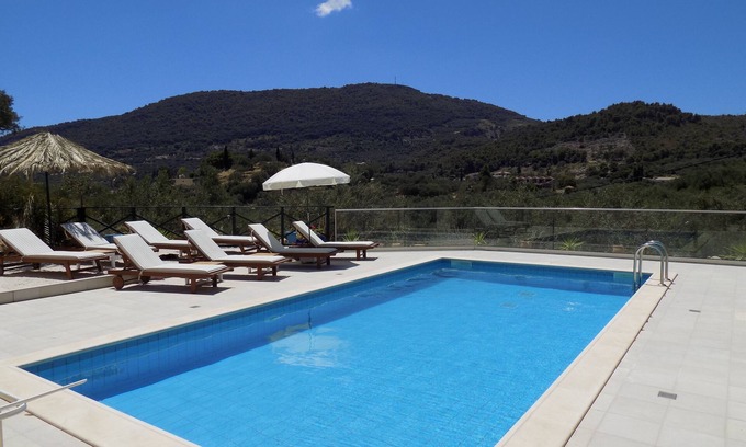 Limni Keri Villa | Luxury Stone-Built Villa nestled in its own olive grove.