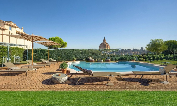 Vatican Apartment | Luxury Tower with Pool and St. Peter View