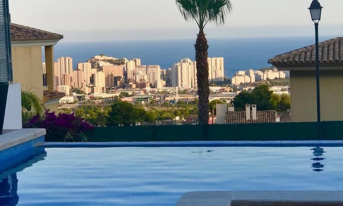 Golf Bahia Villa | luxury villa Benidorm/sea View