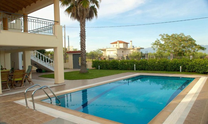 Messini Villa | Luxury villa with a swimming pool in Lefkochoara, Messinias