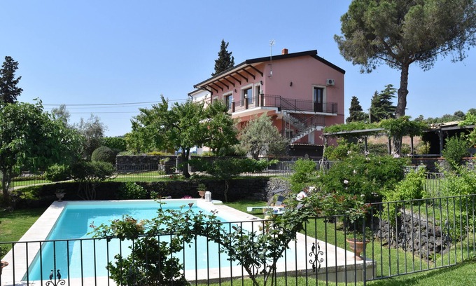 Acireale Villa | Luxury Villa with Large Pool, Vineyard, Views of the Sea, Taormina and Mt.Etna