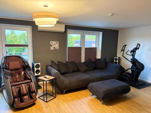 Norderstedt Apartment | Luxus Penthouse Oase der Entspannung