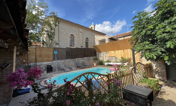 Canaules-et-Argentieres Other | Magnanerie with renovated swimming pool in a village at the foot of the Cévennes mountains