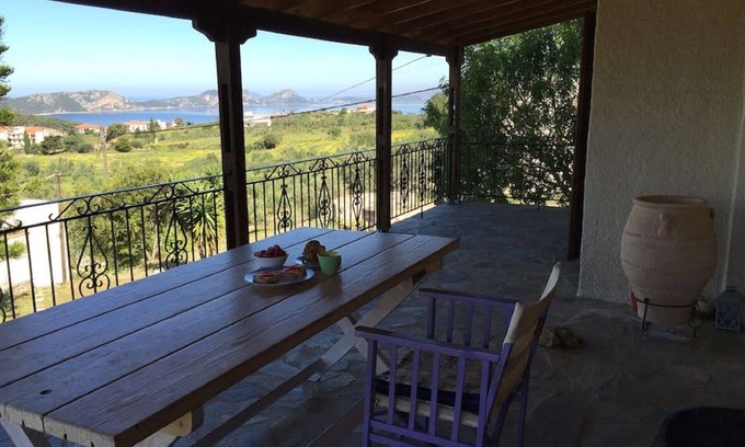 Pylos House | Magnificent mediterranean view