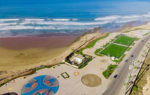 Anza Apartment | Magnifique Appart familiale, lumineux avec vue mer proche plage surf et bronzette securite 24h sur 24