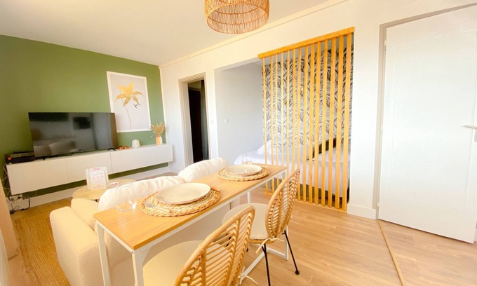 Port Apartment | Magnifique Studio Calaisien lumineux plein sud