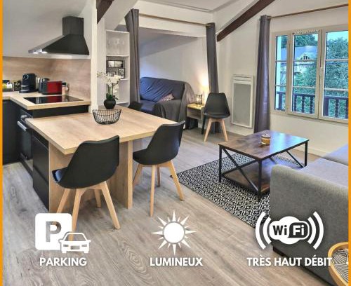 Gerde Apartment | Magnifique, T2 Bis spacieux & calme, Neuf, Parking