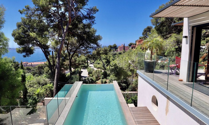 Hyeres House | Magnifique Villa 5 Californienne vue Mer, Piscine