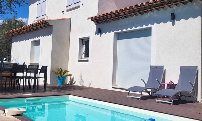L'Ariane Villa | Magnifique Villa vue mer Avec Piscine