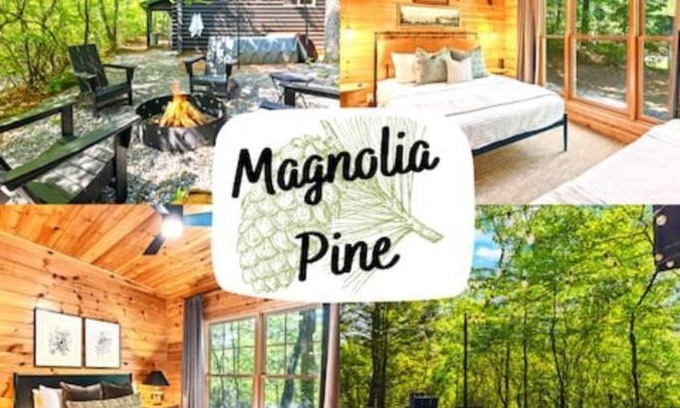 Bryson City House | Magnolia Pine With Hot tub and Mountain Views