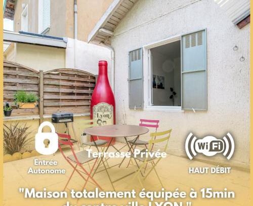 Vancia - Crepieux Apartment | Maison chaleureuse idéale pour les professionnels proche de Lyon