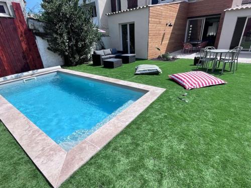 Les Halles - Valliere Villa | Maison climatisée, piscine, à 5 minutes des Grands Buffets