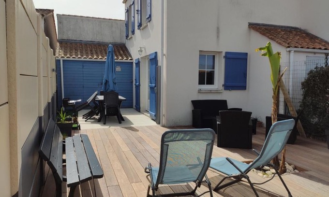 La Tranche-sur-Mer House | Maison ensoleillée proche plage de la Grière, 4 pers., terrasse, WiFi, parking privé - FR-1-194-239