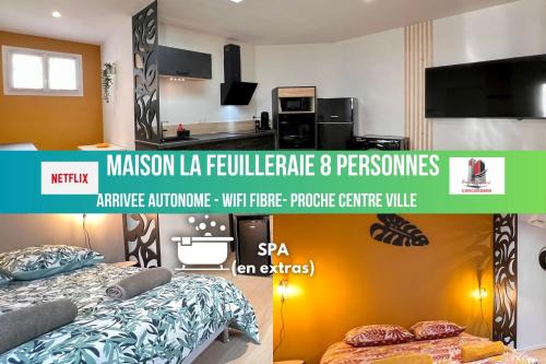Fontenay-le-Comte House | MAISON LA FEUILLERAIE-8 personnes-standing Appart