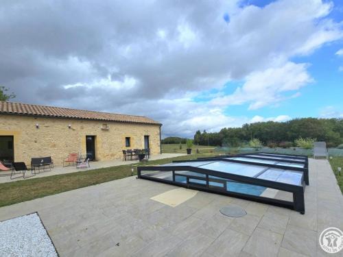 Lanquais House | Maison Périgourdine avec Piscine Privée et Climatisation - FR-1-616-496