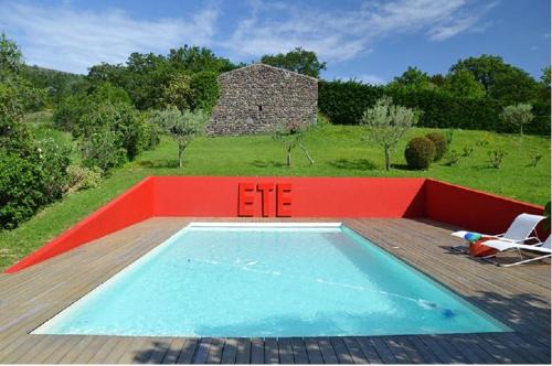 Saint-Lager-Bressac House | Maison spacieuse avec piscine à Saint-Lager-Bressac