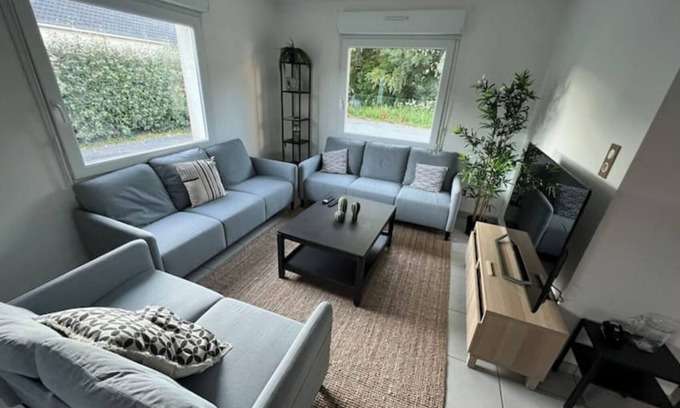 Rang-du-Fliers House | Maison tt Conf, 10 Pers, 4 ch, 7 Lits, 2 Sdb, 2 wc