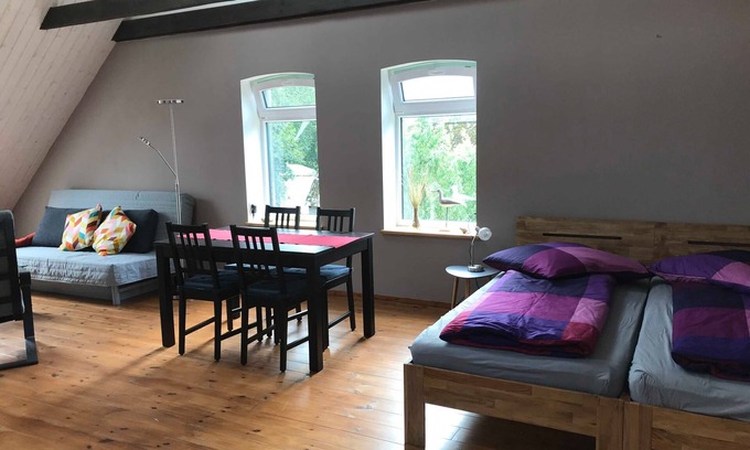 Mevenstedt Apartment | Maisonette Rehweide - Herzfeldhof Worpswede