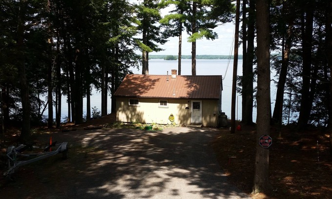Vassalboro Cabin | Majestic View On Webber Pond With Boat Rental Option