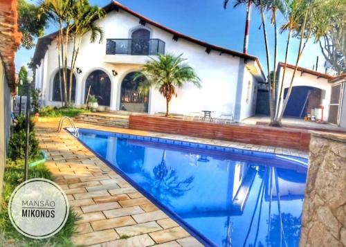 Sao Paulo House | Mansão Mikonos Piscina Cascata