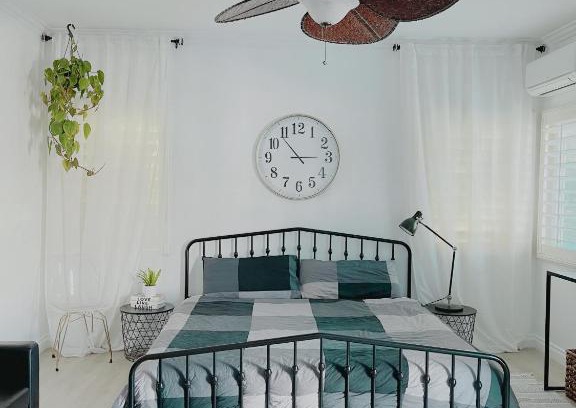 Midway City House | Master Bedroom Large Bathroom in Central OC