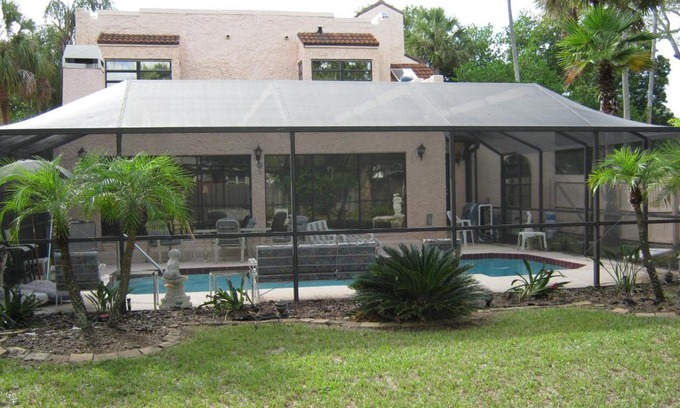 Gulfport House | Mediterranean Style Mansion with Pool and Close to Beaches
