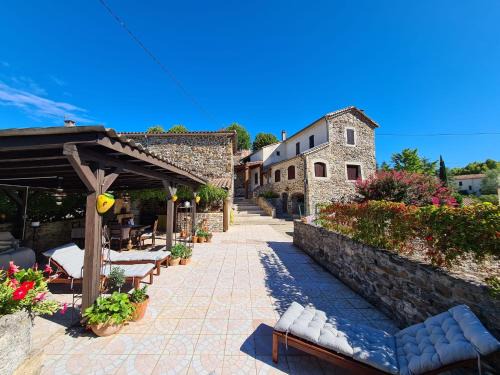 Gagnieres House | Mes Maisons Gardoises, Two Gites sleeping 13 with Two Private pools, Kids Room, Laundry, Disco, free WiFi, Linen and Dog's are Welcome